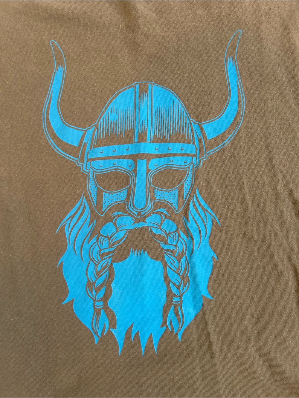 Bright Blue Viking Tshirt